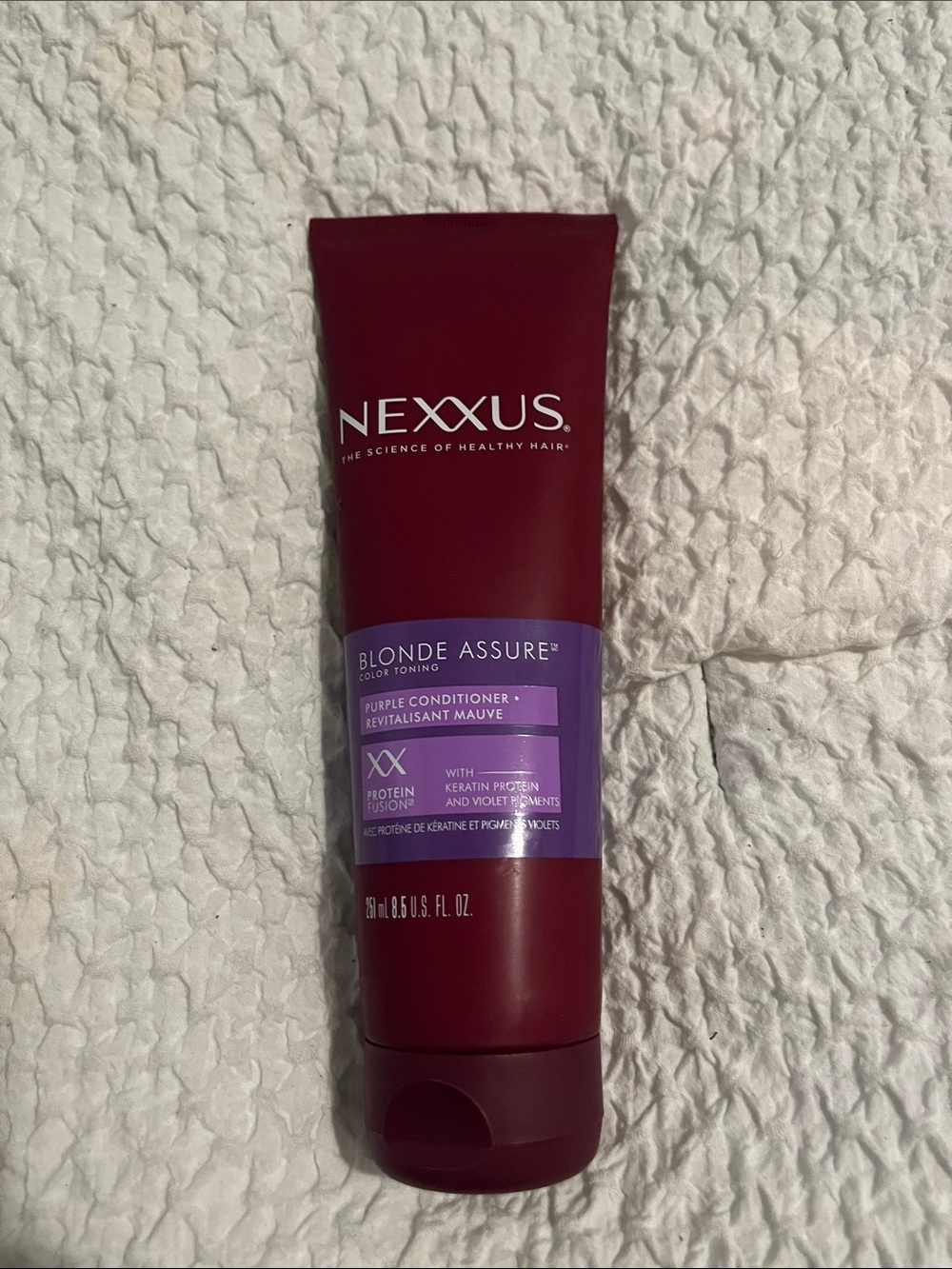 NWT Nexxus Blonde Assure Purple Conditioner